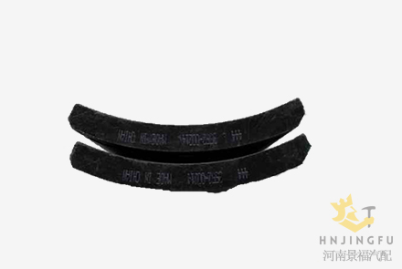 3552-01393 brake shoe assembly parts with alarm hole  for bus parts